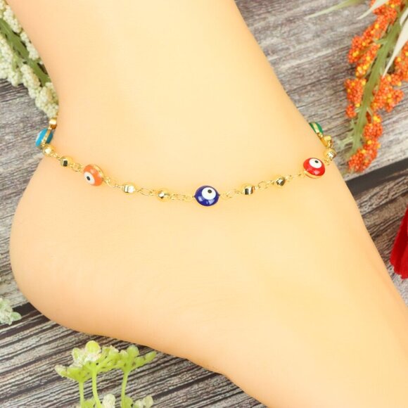 "Elegant Handmade Anklet – Delicate Jewelry for Women, MAR091586 - Picture 3 of 10